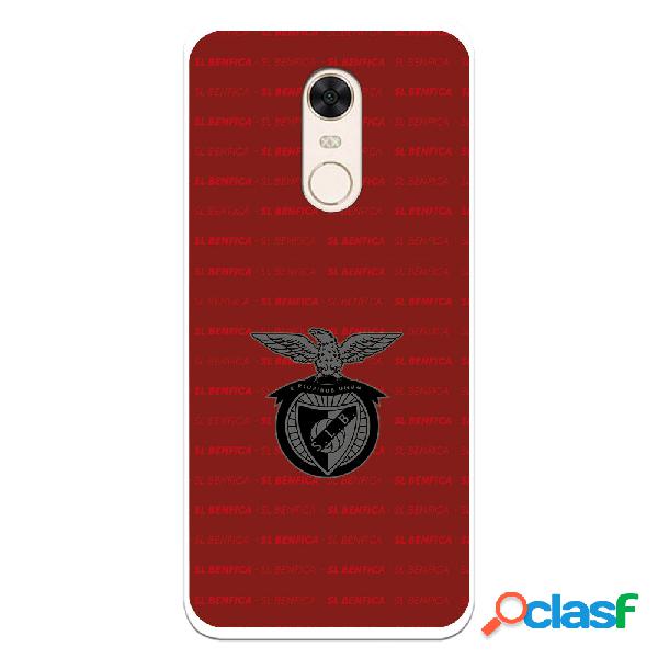 Funda para Xiaomi Redmi 5 Plus del Escudo Fondo Granate -