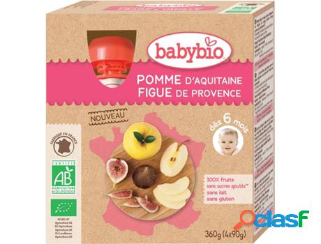 Higo de Manzana de La Provenza BABYBIO (4 Unidades de 90g)