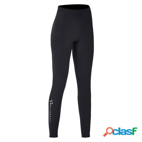 Hombres Mujeres Pantalones de buceo de neopreno de 2 mm