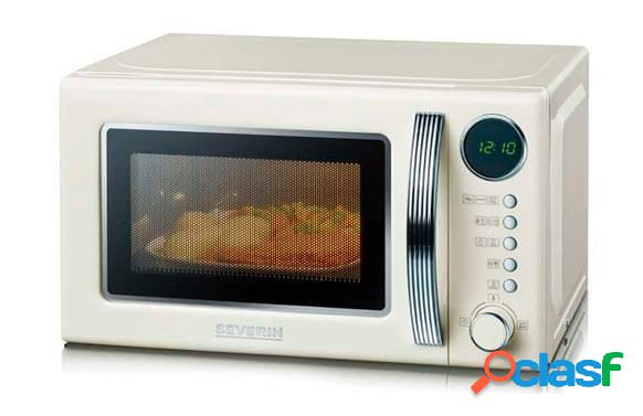 Horno microondas con grill Severin 20L Crema