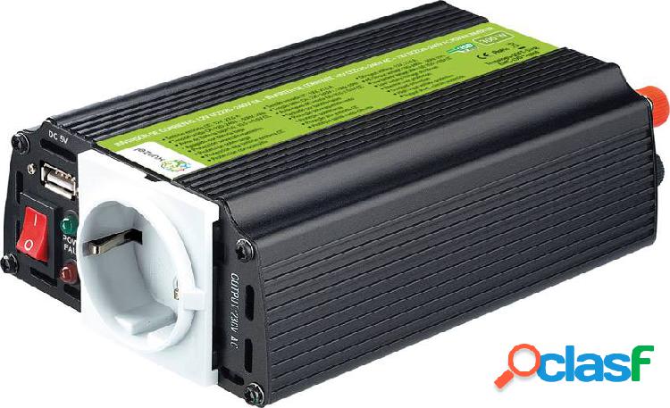 Inversor corriente DC/AC con usb 300w.