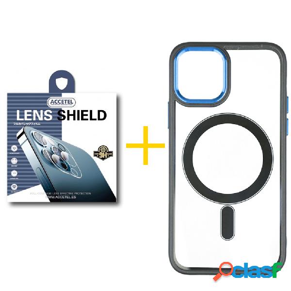 Juego 1 X Película de Cámara trasera y Funda ACCETEL por
