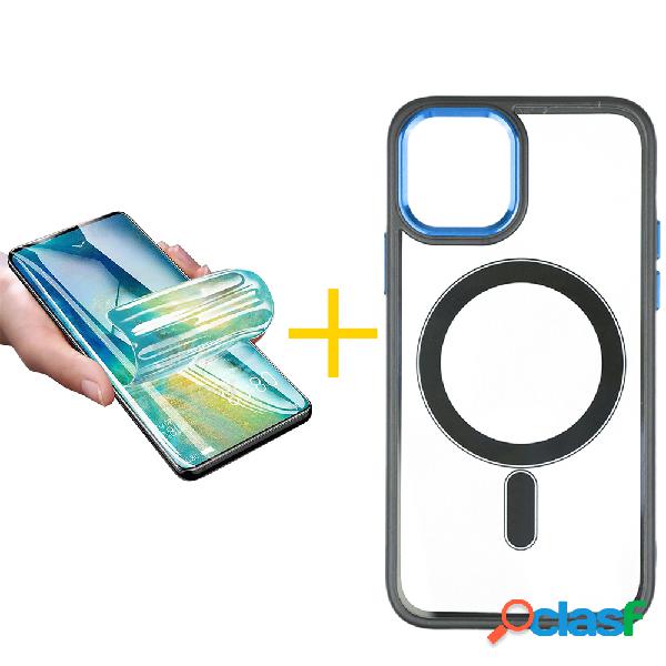 Juego 1 X Película de Vidrio Templado Hidrogel y Funda