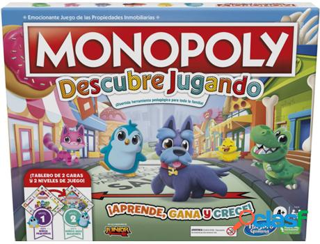 Juego de Mesa HASBRO Monopoly Aprende Jugando (Edad Minima: