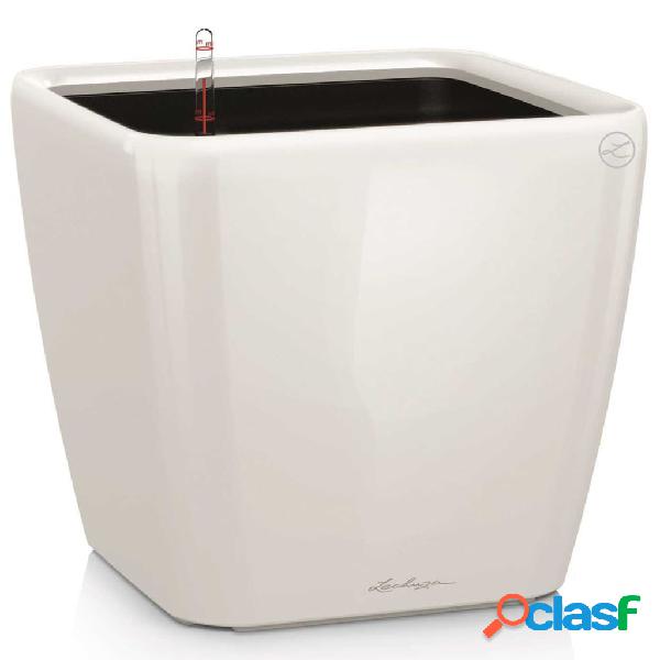 LECHUZA Macetero Quadro 43 LS ALL-IN-ONE blanco brillante