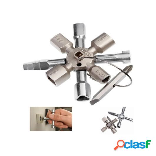 Llave Fontanero Cabina Control Todo Uso 10 Caras Knipex