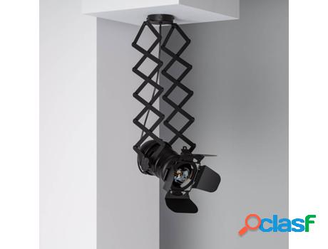 Lámpara de Techo LEDKIA Kurangna (Negro - E27 - 12 W)