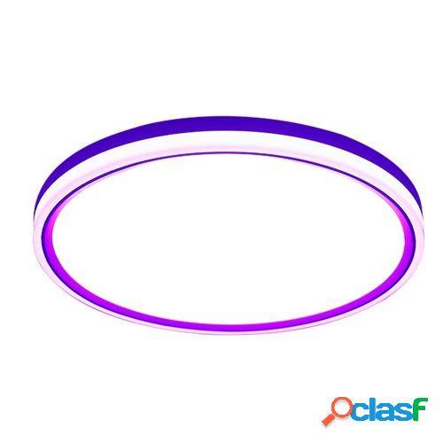 Lámpara de techo inteligente borde redondo luminoso WIFI BT