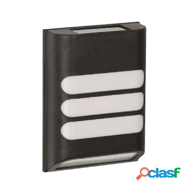 Luxform Lámpara solar LED inteligente de pared para jardín