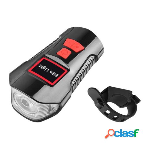 Luz de bicicleta Faro de ciclismo recargable por USB con