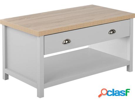 Mesa de Centro Clio (Gris - Madera Contrachapada -55x99x51