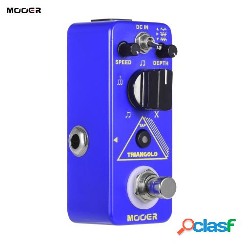 Mooer Triangolo Pedal de trémolo digital Pedal de efecto de