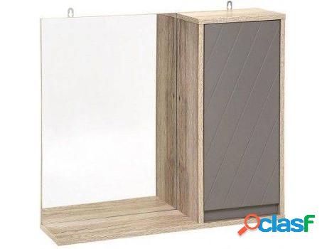 Mueble Auxiliar HOGAR Y MÁS Armario Grey (mdf)