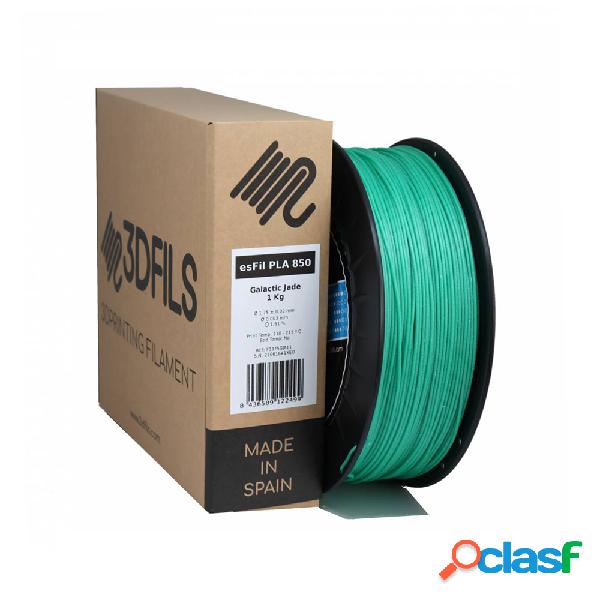 PLA 850 esFil Galactic Jade 1,75 mm (Verde Brillo)