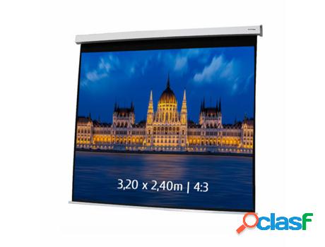 Pantalla de proyección eléctrica 3,20 x 2,40m, Formato 4/3