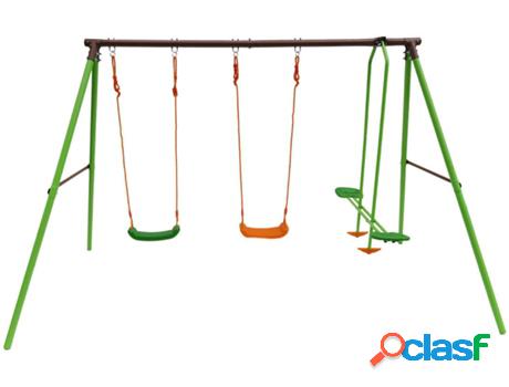 Parque Infantil HABITAT ET JARDIN de Acero Leo (3 soportes -