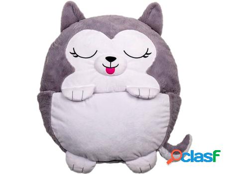 Peluche DORMI LOCOS Husky Pequeño (140 cm)