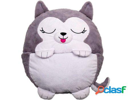 Peluche DORMI LOCOS Husky Pequeño (140 cm)