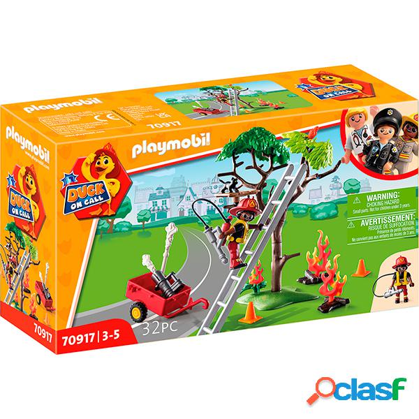 Playmobil 70917 D.O.C. - Acci?n Rescate de Bomberos ?Rescata