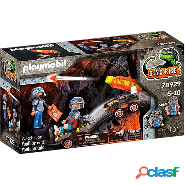 Playmobil Dino Rise 70929 Dino Mine Carro de Cohetes