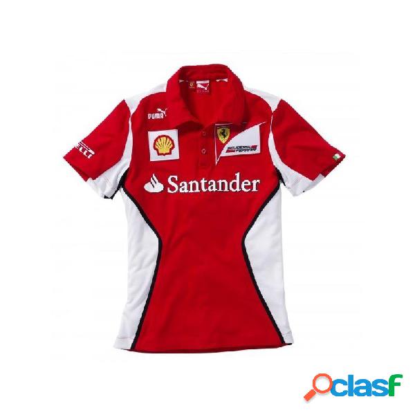 Polo Ferrari hombre Escudería rojo talla S