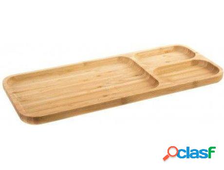 Posavasos HOGAR Y MÁS Bambú Natur Eco Sostenible Y