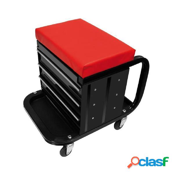 ProPlus Carro para el taller con asiento y cajones, 580526