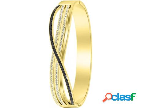 Pulsera SC_BOHEME Cristales (Acero - Dorado - 60 mm)