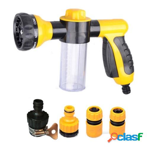 Pulverizador de agua de espuma multifunción de 8 patrones