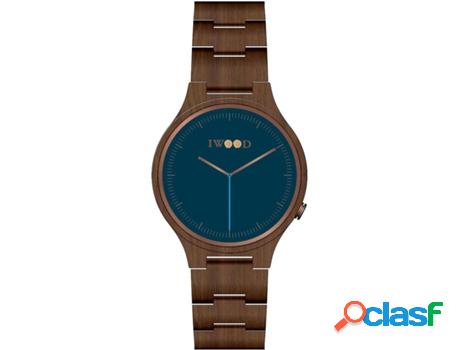 Reloj IWOOD Hombre (Madera - Marrón)