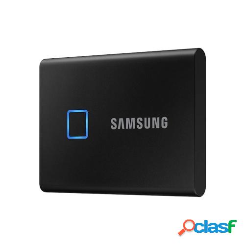 SAMSUNG T7 Touch Type-C USB 3.2 500GB Portable SSD up to