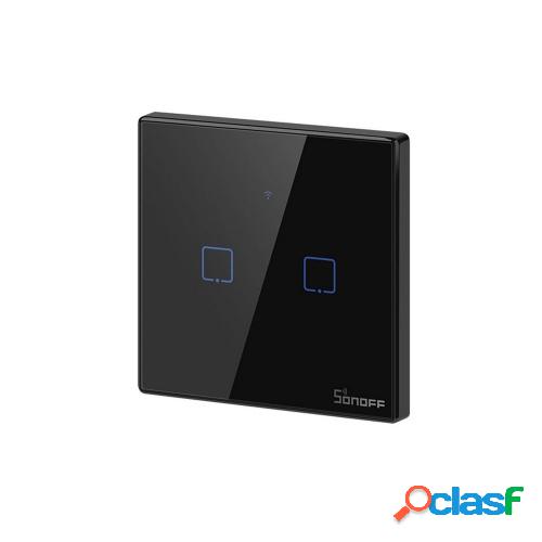 SONOFF T3EU2C-TX Interruptor de luz de pared WiFi