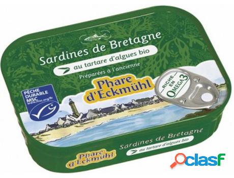 Sardinas de Bretaña con Tartar de Algas Ecológicas PHARE