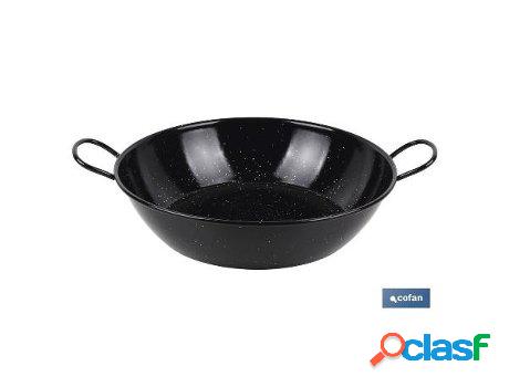 Sarten honda esmaltada c/asas ø280 mm
