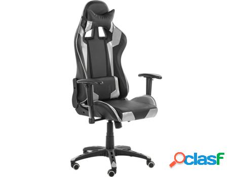 Silla de Escritorio Operativa Knight (Negro - Piel