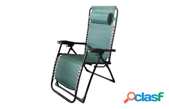 Sillón plegable Relax con Cojín Zero Gravity Cactus