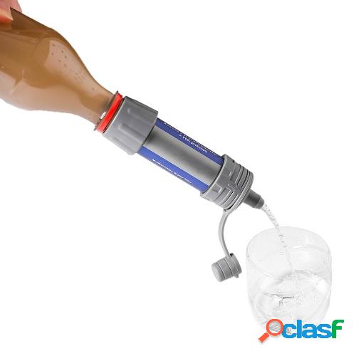 Sistema de filtración de agua con filtro de agua al aire