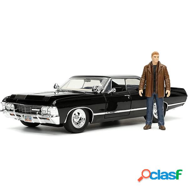 Sobrenatural Chevy Impala 1:24 1967 Con Figura Dean