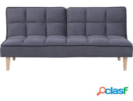 Sofá Cama Siljan (Gris - Poliéster -80x177x80 cm)