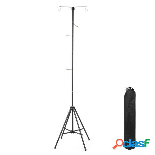 Soporte de linterna desmontable Trípode de lámpara Soporte