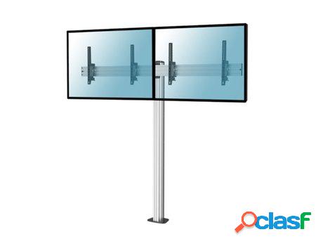 Soporte de suelo atornillable para 2 TV 50"-55", Altura 175