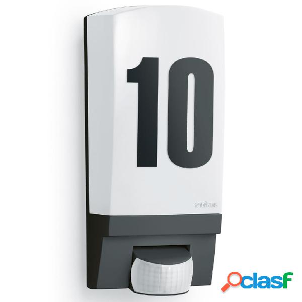 Steinel Luz Con Sensor de Exterior L 1 Negro Número de Casa