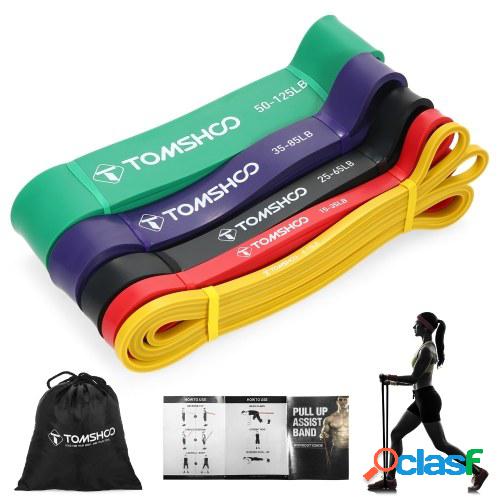 TOMSHOO Pull Up Assist Band Banda de bucle de resistencia