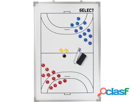 Tablero Táctico SELECT Balonmano (Gris - Metal - 60x90 cm)