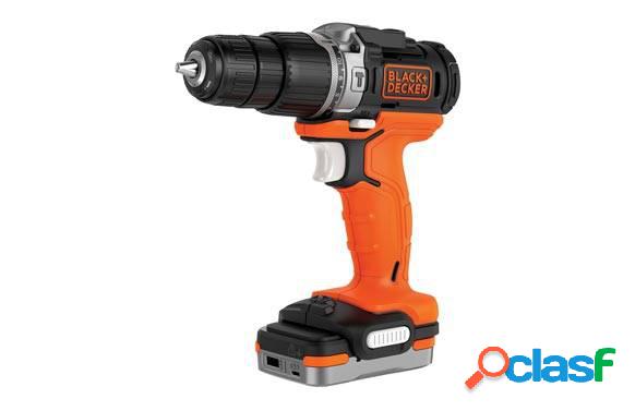 Taladro Bateria Percutor 12 V 1.5 Ah 2 Velocidades Usb