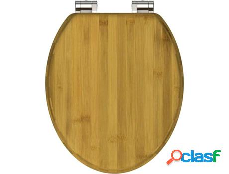 Tapa de WC SCHÜTTE Dark Bamboo