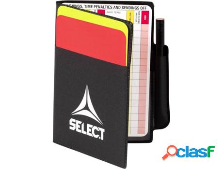 Tarjeta de Árbitro SELECT (Amarillo - PVC - Talla Única)