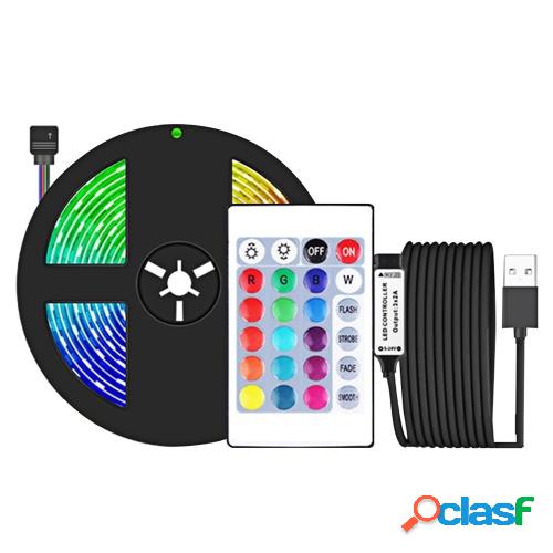 Tiras de luces LED 3.28ft. Luces de cinta impermeables RGB