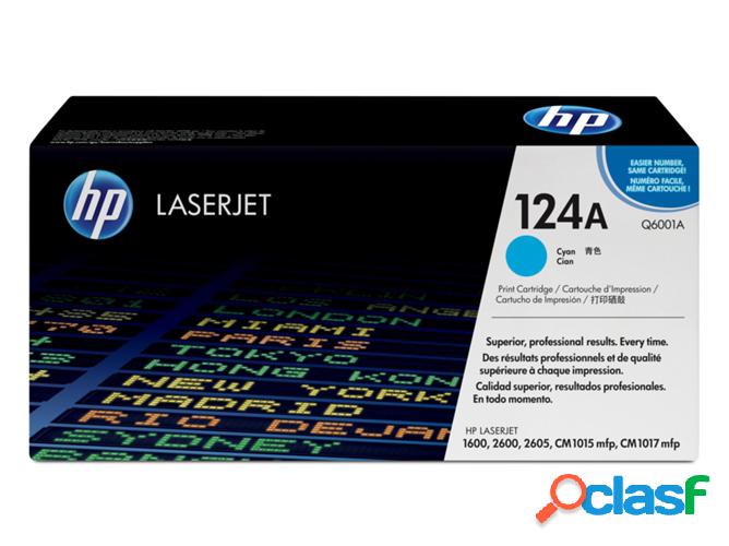 Tóner HP 124A Azul