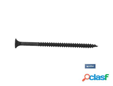 Tornillo paneles de yeso 3,5x25 fosfatado caja 1000 unid.